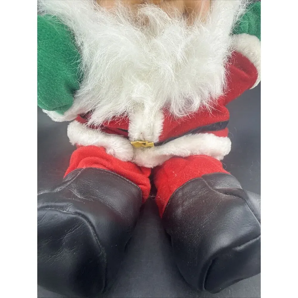 Russ Berrie Troll Kidz Mr. Santa Claus Plush Doll Toy 12